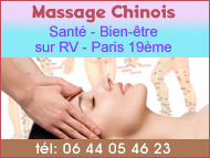 Massage chinois à Paris
